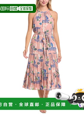 自营 Tori Richard 2酷4学校Luella Maxi连衣裙-粉红色 美国奥莱