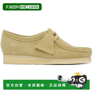 1h可退 香港直邮潮奢 Clarks Originals 女士 灰褐色 Wallabee 德