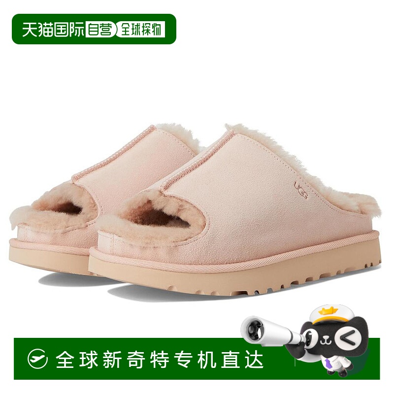 1h可退 【美国直邮】ugg 女士 时尚休闲鞋一脚蹬拖鞋皮鞋