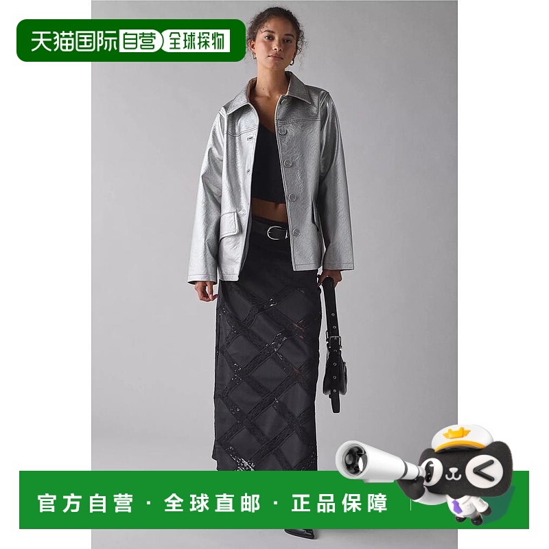 1h可退 【美国直邮】urban outfitters 女士 皮质外套