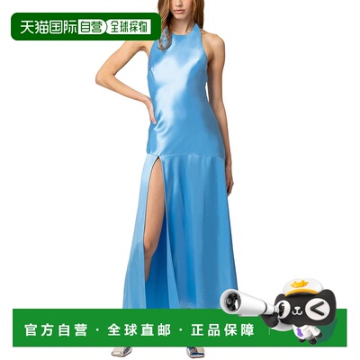 自营Line & Dot Alessia Maxi Dress - blue 美国奥莱直发连衣裙