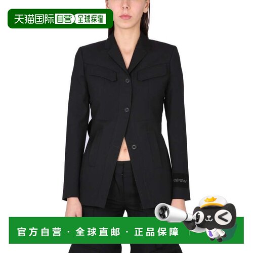 自营off-whiteDry Toybox Jacket - black 美国奥莱直发外套