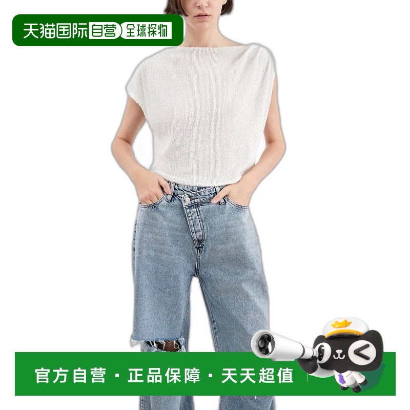 自营 in the mood for love比亚里茨白色上衣 - 白色 美国奥莱直