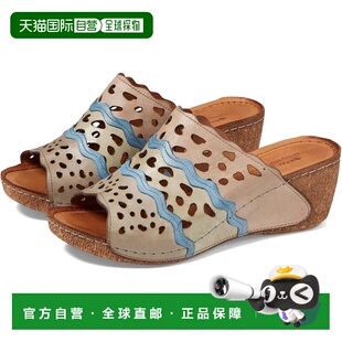 自营Women's Spring Step Footy Sandals Blush Multi Slip-On We