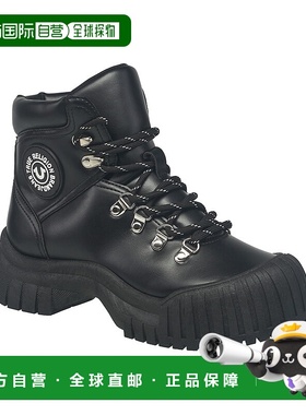 自营 True Religion 女款 Chris 系带靴 - 黑色 女靴美国直发奥莱