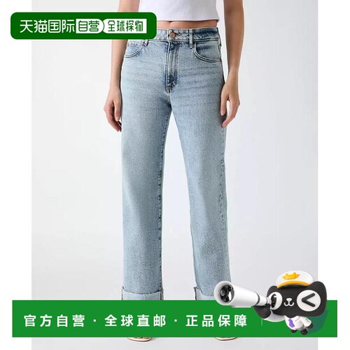 【美国直邮】guess 女士 牛仔裤直筒裤