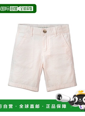 自营 hope & henryHope&Henry Seersucker短裤-粉红色 美国奥莱直