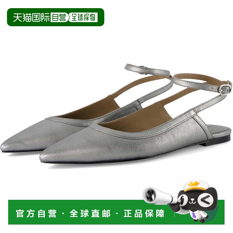 自营free peopleFree peomy Jules Flat女士青铜色尖头脚踝绑带HT