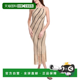 自营 Nicholas Honor Crochet Dress - gold 美国奥莱直发连衣裙