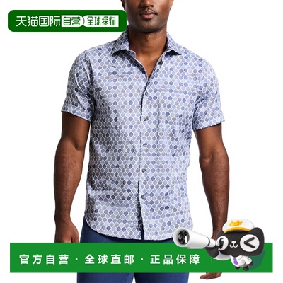 自营Robert Graham Rowan Woven Shirt - navy 美国奥莱直发