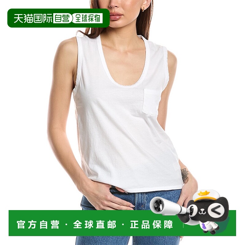 自营 James Perse 口袋背心 - 白色 美国奥莱直发新款