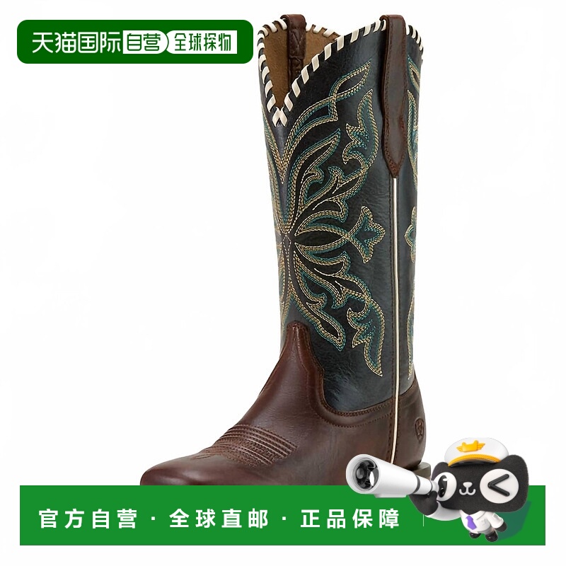 自营ariatWomen's Showdown Western Boots In Espresso Textured