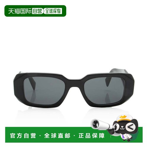 自营Prada Symbole Rectangular Sunglasses - black 美国奥莱直