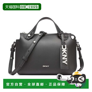 自营dknyLouisa Small Satchel - black/silver 美国奥莱直发
