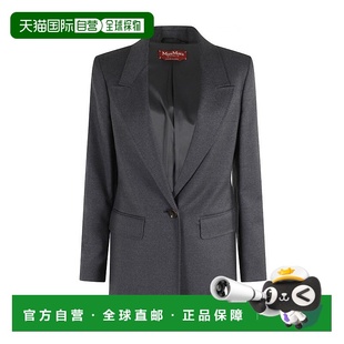 Grey Blazer maraBolsena grey 美國奧萊直發(fā) Dark 自營max