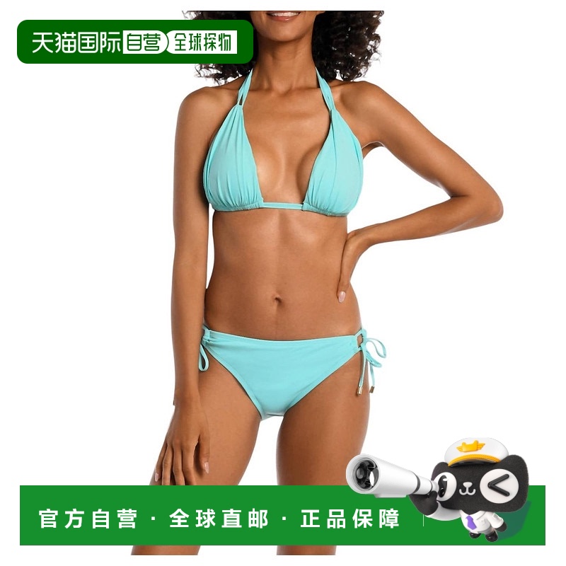 自营 la blancaIsland Goddess 冰蓝色吊带文胸上衣 - ice blue