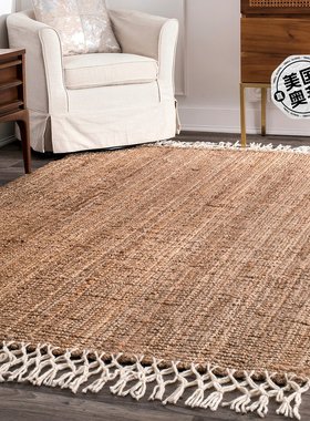 nuloom 手工编织罗利 - 自然 【美国奥莱】直发