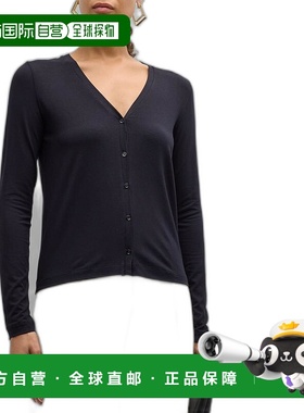 1h可退 【美国直邮】Majestic Filatures 柔软触感纽扣前襟开衫