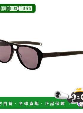 自营Dita Men's 55 mm Black Sunglasses - black gunmetal 美国