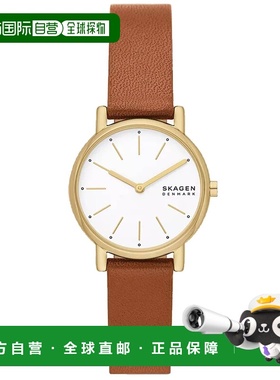 自营Skagen Women's Signatur Lille White Dial Watch - white