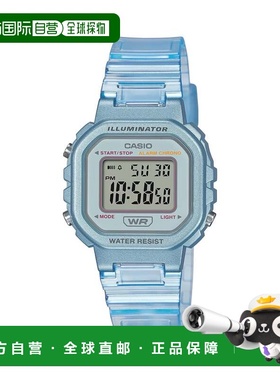 自营Casio Women's Transparent Blue Digital Watch - LA-20WHS-