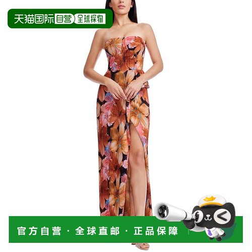 自营Dress The Population Kai Sheath Dress - yellow 美国奥莱