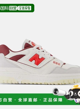 自营Men's New Balance 550 BB550EMR Sneaker White Red Lifesty