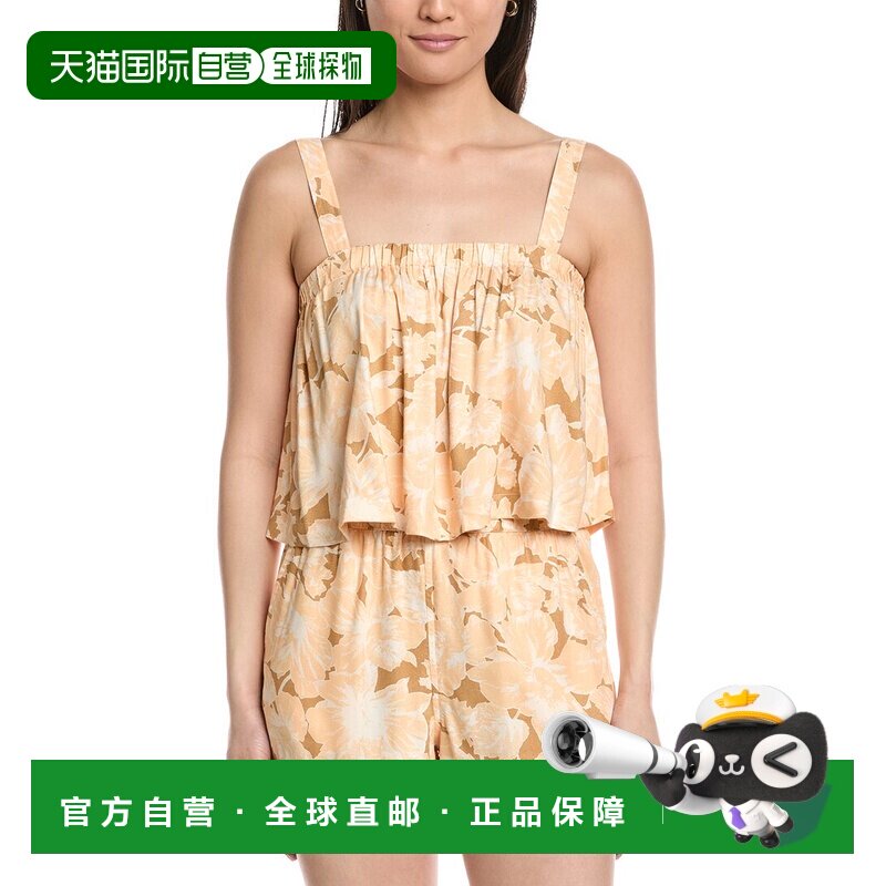自营Hurley Shoreline Tank - brown 美国奥莱直发女装背心