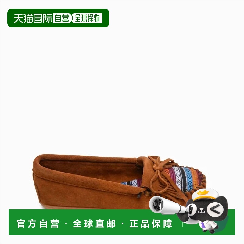 自营minnetonkaWomen's Kilty Hardsole Moccasin Slip-On Shoes