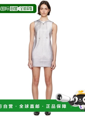 1h可退 香港直邮潮奢 J.W. Anderson 女士 灰色 Shift 连衣裙 DR0