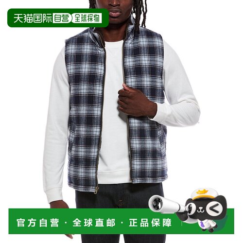 美国直邮自营weatherproof vintage防风雨复古夏尔巴衬里格子法
