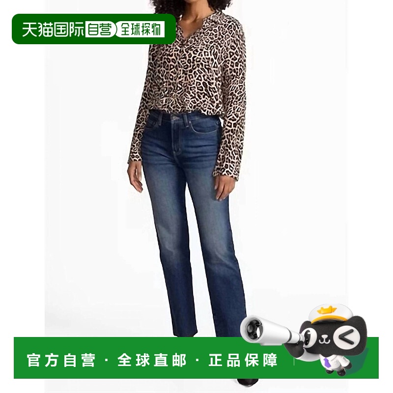 自营johnny wasVintage Button Down Shirt In Chestnut Leopard