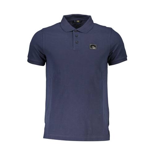 自营Cavalli Class Cotton Men Polo Men's Shirt - blue 美国奥