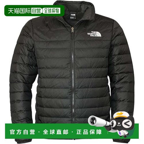 自营The North Face Flare Puffer夹克男黑色550-Down全拉链KFC43