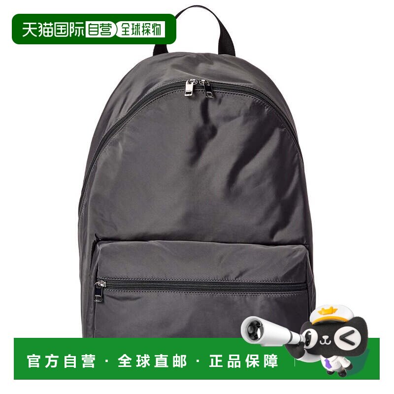 自营Diesel徽标基本字母背包-灰色双肩包 美国直发奥莱