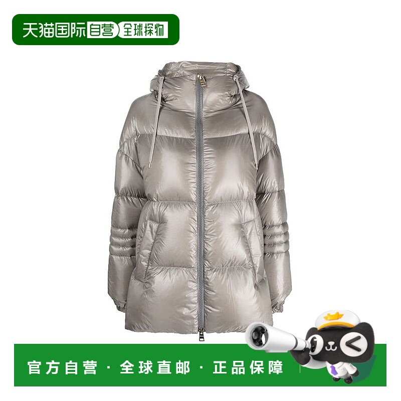 自营Herno Down女式夹克-灰色 美国奥莱直发