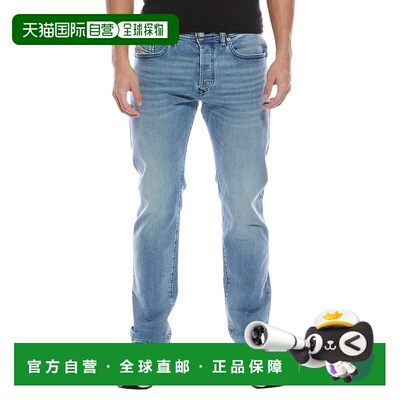 自营Diesel Buster-X Light Wash Slim Straight Jean - blue 美