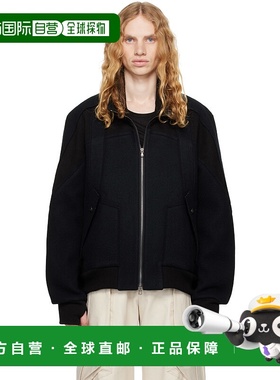 1h可退 香港直邮潮奢 CARNET-ARCHIVE 男士 黑色 Prism 飞行员夹