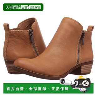Brand Lucky Basel 女靴 舒适杏仁趾短靴 1h可退 时尚 美国直邮
