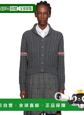 1h可退 香港直邮潮奢 Thom Browne 汤姆 布朗 女士 灰色 Baby Cab