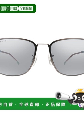 自营Hugo Boss Silver Multilayer Sport Men's Sunglasses BOSS