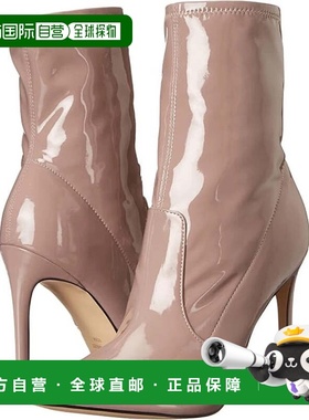 自营Nine West Jody Boots Women's Pink Mauve Pointed Toe Stil