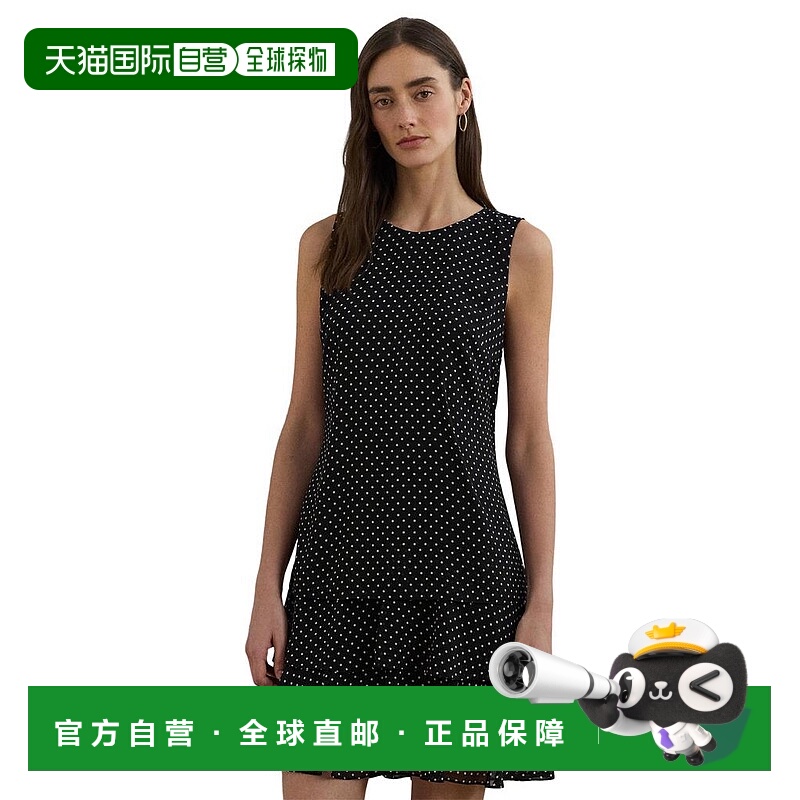 1h可退 【美国直邮】ralph lauren 女士 连衣裙波点新款