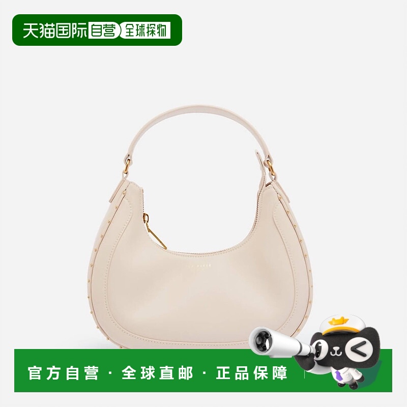 自营 ted bakerKaelyin Mini Studded Baguette Bag In Nude - nu