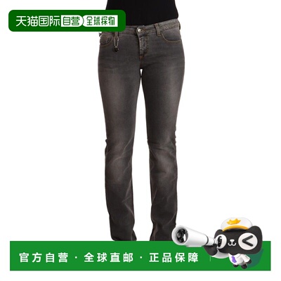 自营Costume National Washed Low Waist Straight blue Women's