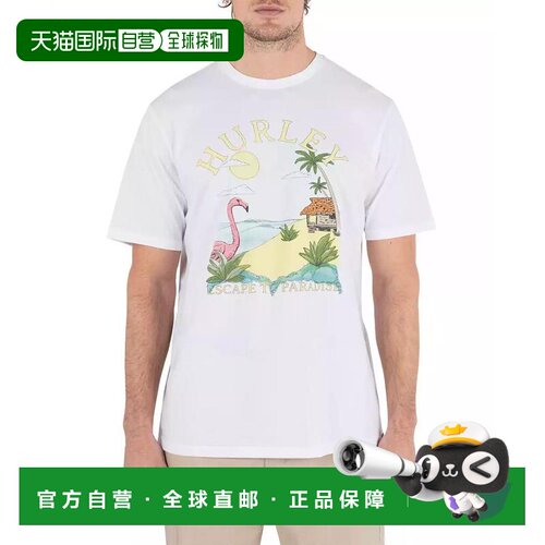 1h可退 【美国直邮】hurley 男士 上装T恤