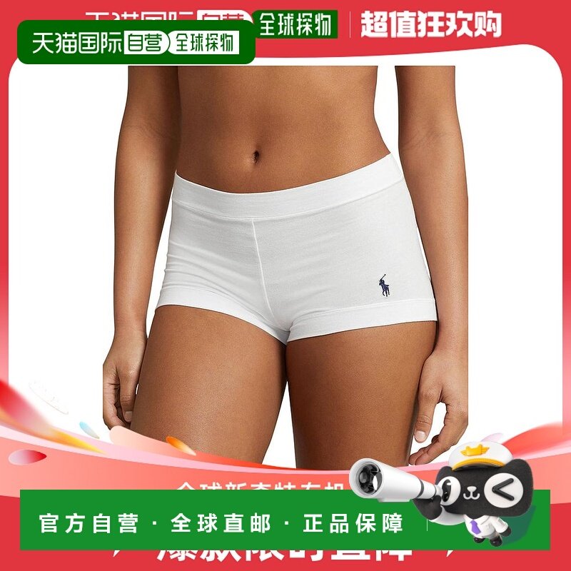 1h可退 【美国直邮】Polo Ralph Lauren|中腰女童短裤,女士内衣/男士内衣/家居服,女三角裤,淘宝优惠券,粉丝福利购,淘宝优惠卷