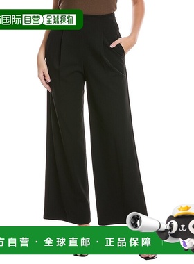 自营 all saintsAllSaints Shores长裤-黑色 美国奥莱直发休闲裤