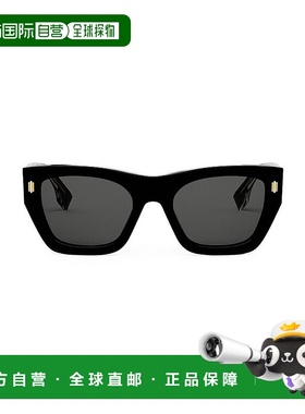 1h可退 【美国直邮】fendi 通用 太阳镜正品潮流时尚简约显脸小高