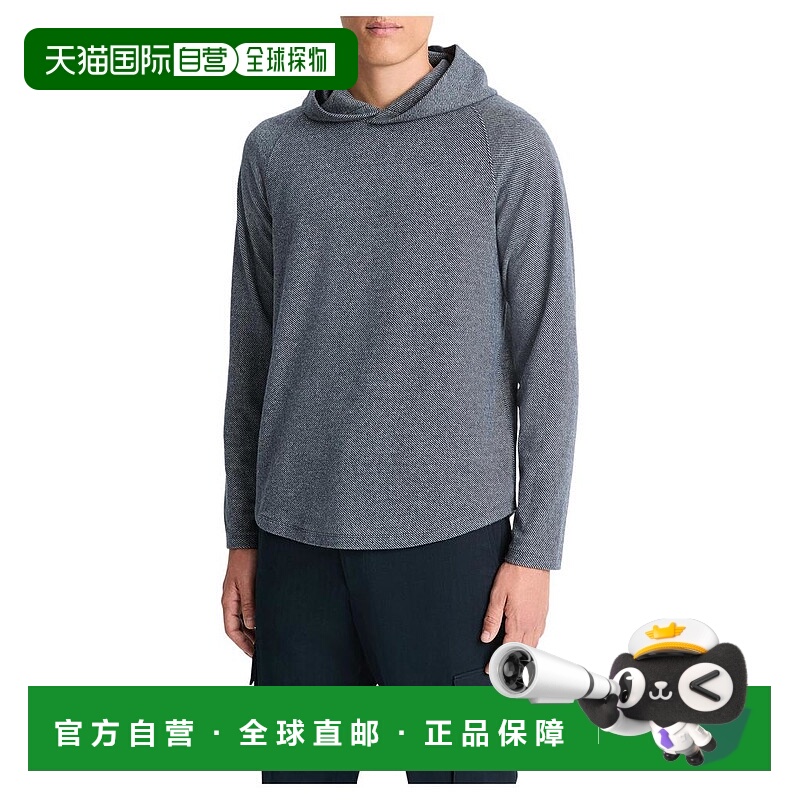 1h可退 【美国直邮】vince 男士 帽衫运动夹克衫连帽套头